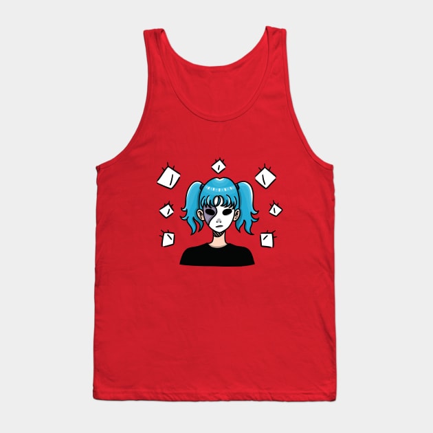 Sally Face Tank Top by kexa